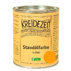 Produktfoto zu Standölfarbe vollfett 0,75l -orange-