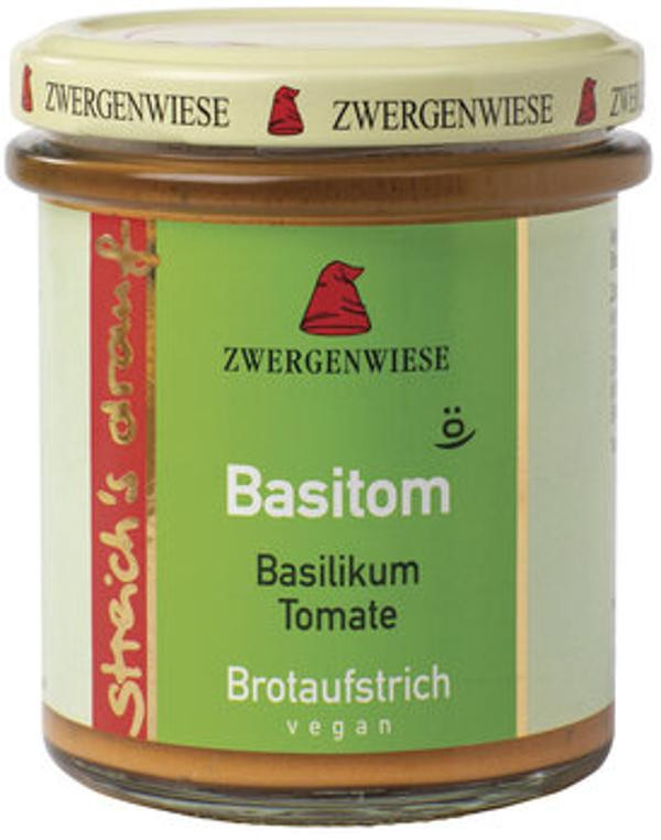 Produktfoto zu streichs drauf - Aufstrich Basitom 160g