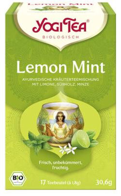 Produktfoto zu YOGI TEA Lemon Mint (Btl je 1,8 g) 30,6g