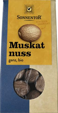 Produktfoto zu Muskatnüsse ganz bio 25g