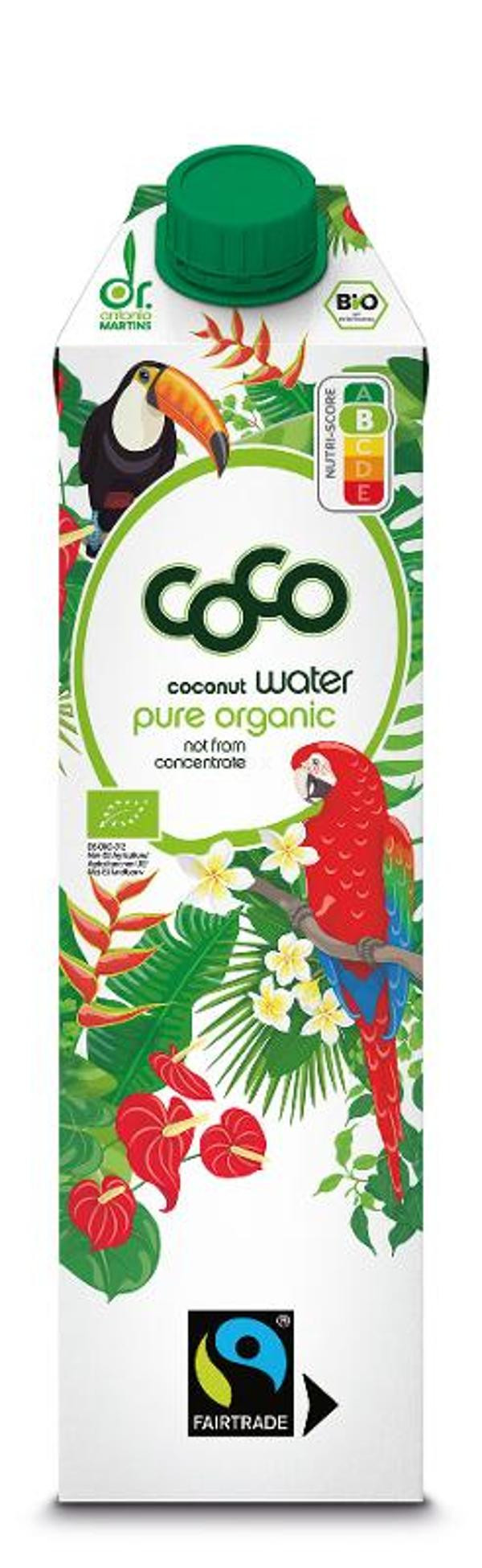 Produktfoto zu Coco Water Pur Fairtrade 1l