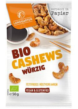 Produktfoto zu Cashews Würzig 50g