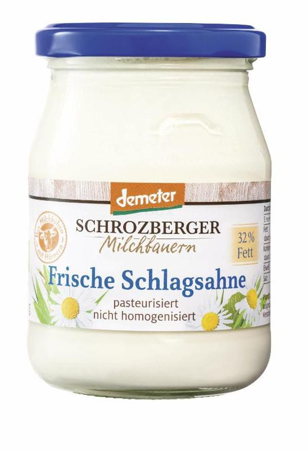 Produktfoto zu Schlagsahne 32% 250g  Glas