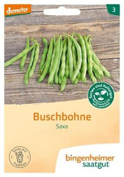 Produktfoto zu Saatgut Buschbohne Saxa