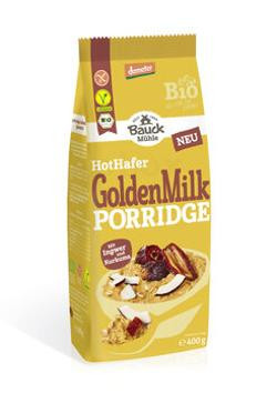 Produktfoto zu Porridge HotHafer Golden Milk, ungesüßt